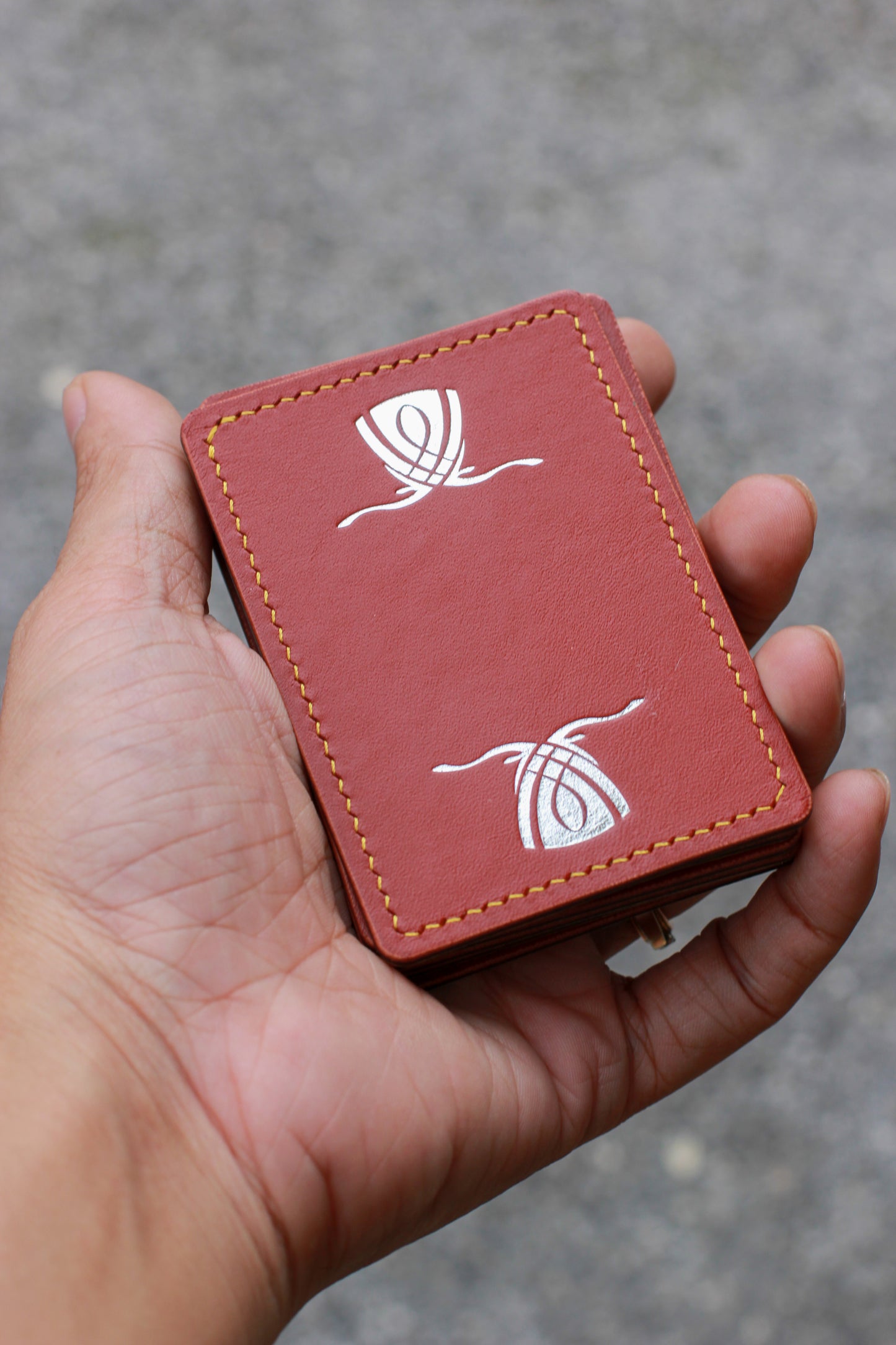 Leather Packet Trainer - Wynn Embossed