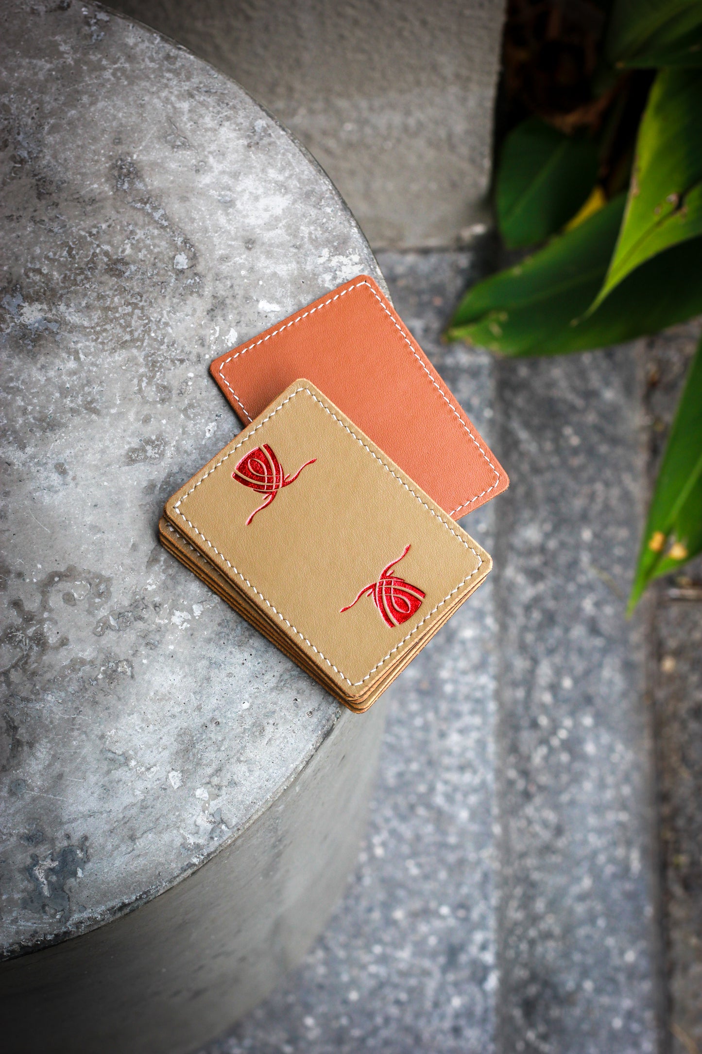 Leather Packet Trainer - Wynn Embossed
