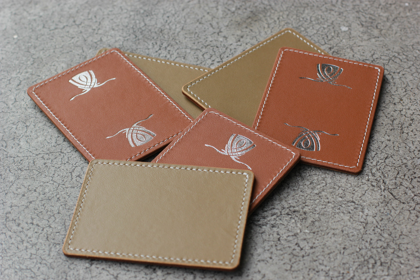 Leather Packet Trainer - Wynn Embossed