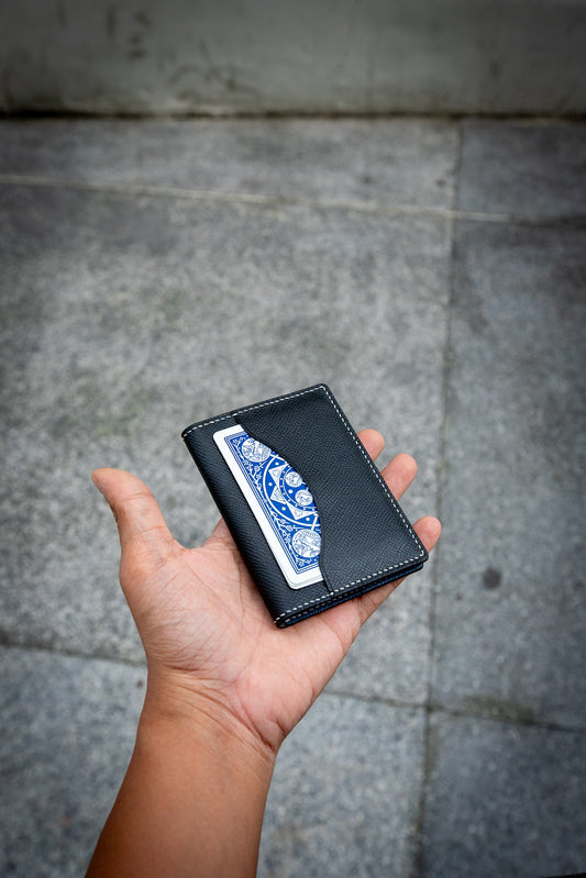 Magician's Coins & Packets Tricks Holder Wallet - Handmade Leather
