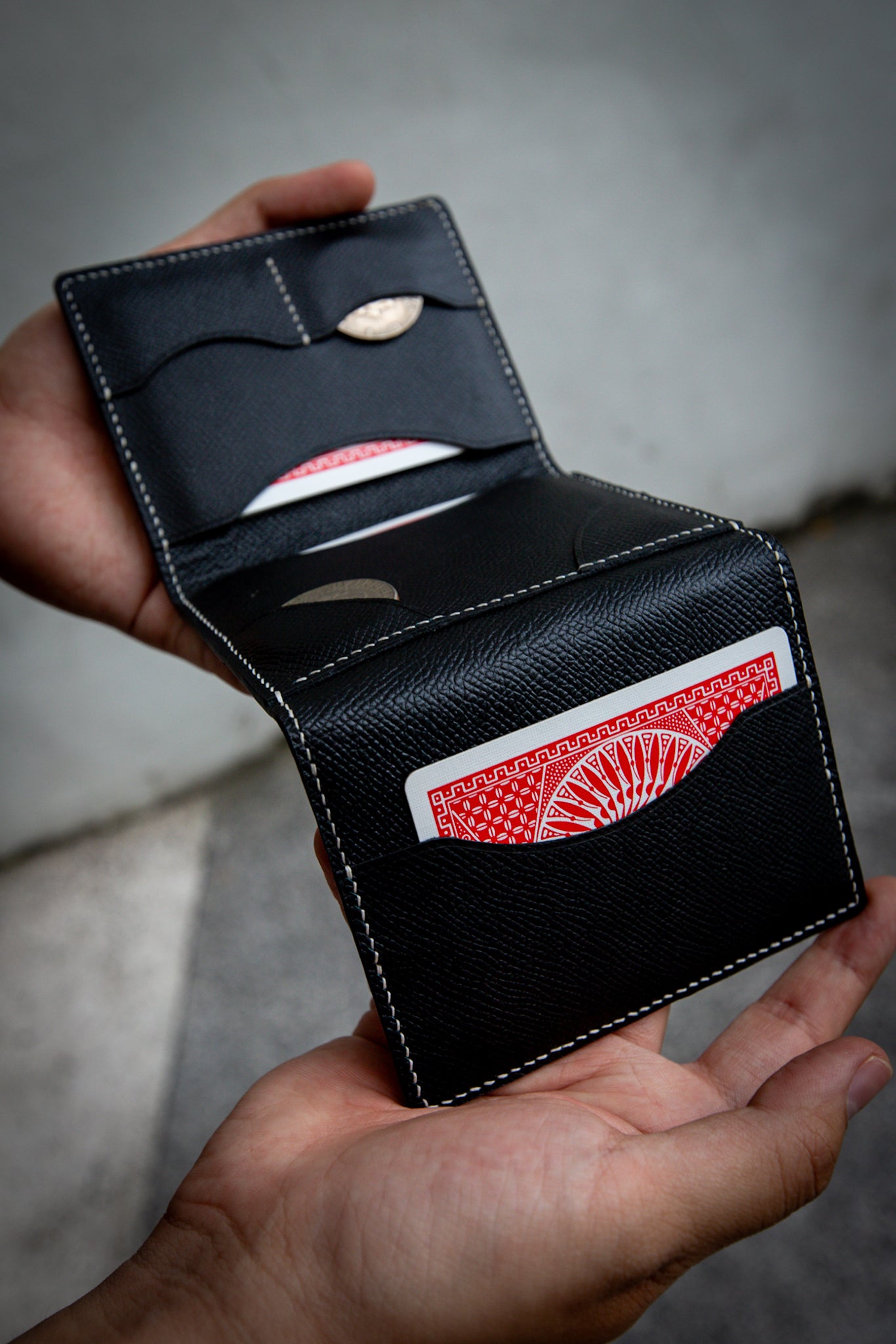 Z-Fold Magician's Wallet - Packets & Coins Trick Wallet