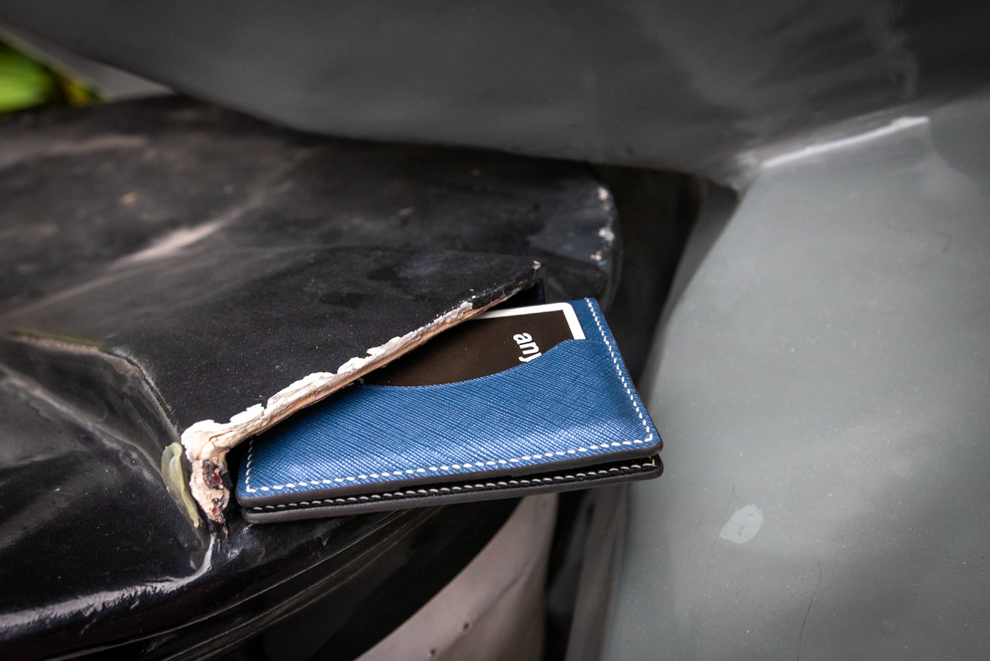 Magician's Coins & Packets Tricks Holder Wallet - Handmade Leather