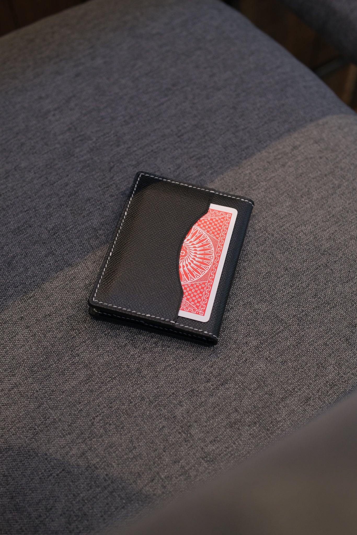 Magician's Coins & Packets Tricks Holder Wallet - Handmade Leather