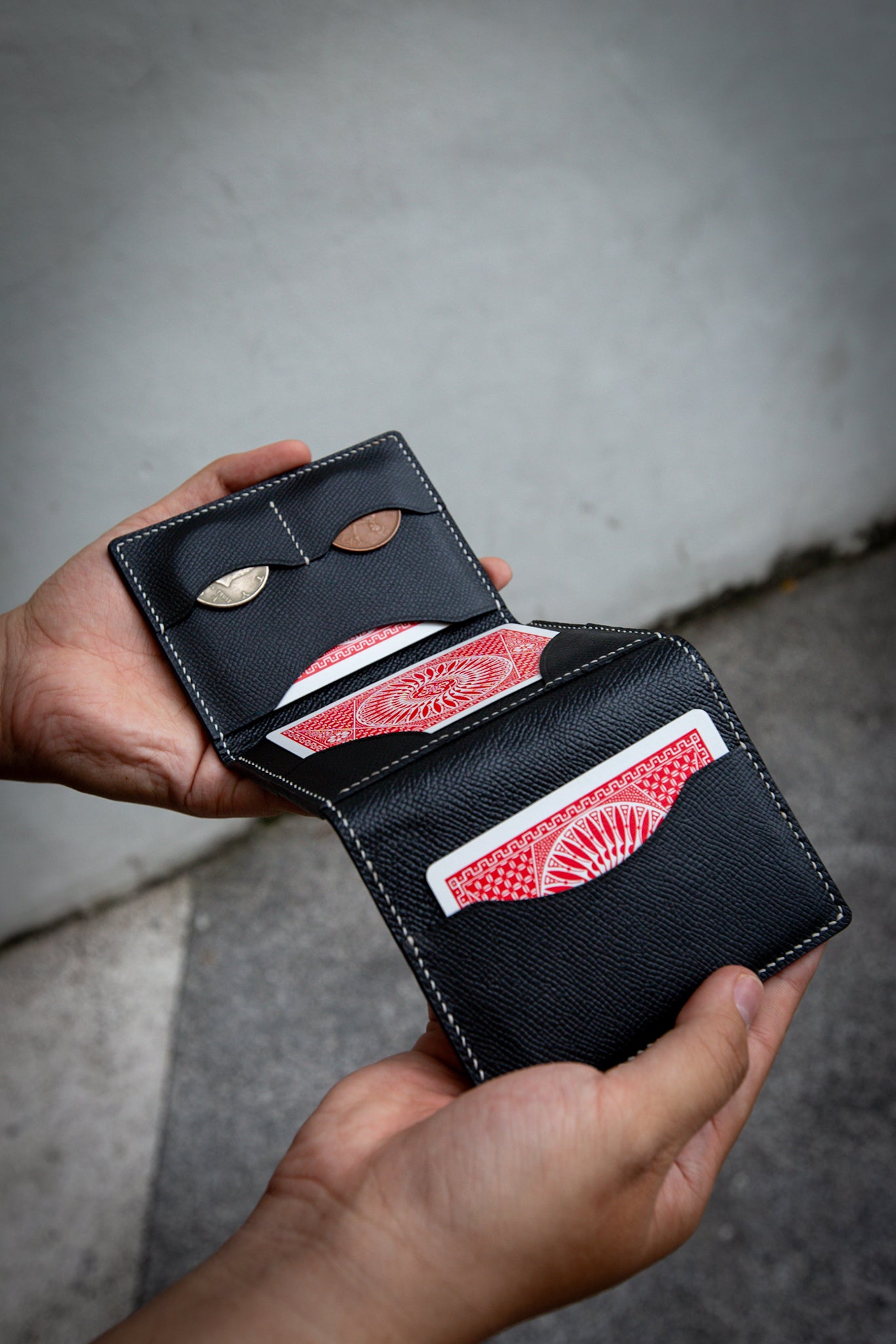 Z-Fold Magician's Wallet - Packets & Coins Trick Wallet