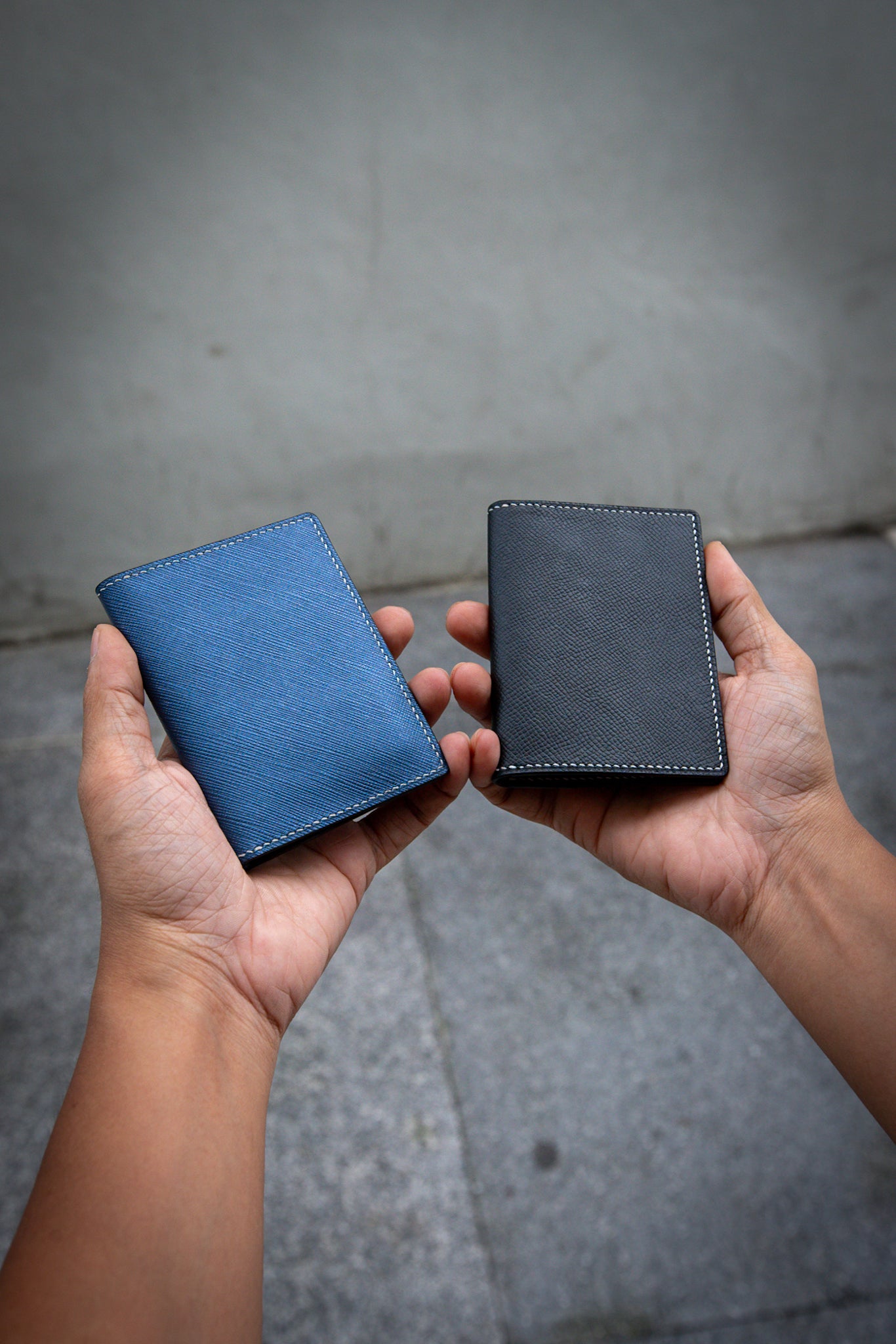 Magician's Coins & Packets Tricks Holder Wallet - Handmade Leather