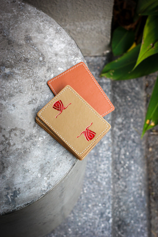 Leather Packet Trainer - Wynn  Embossed