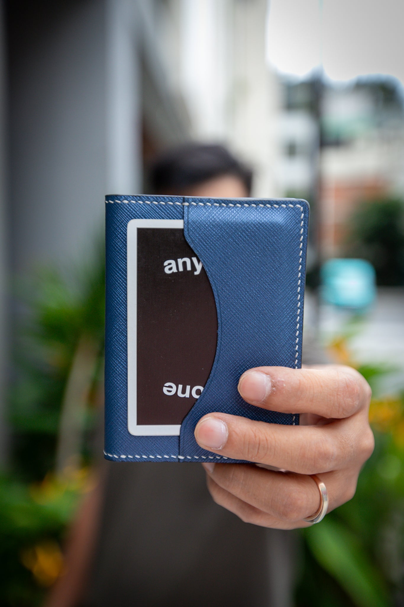 Magician's Coins & Packets Tricks Holder Wallet - Handmade Leather